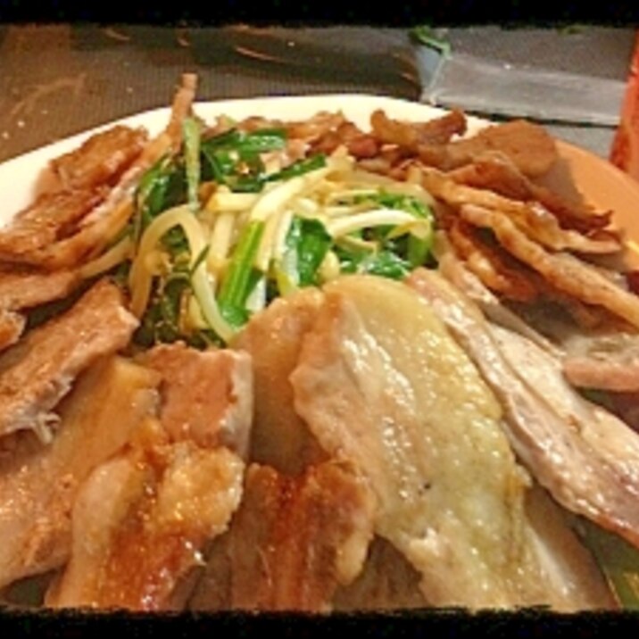 肉野菜炒めをお洒落に＾＾